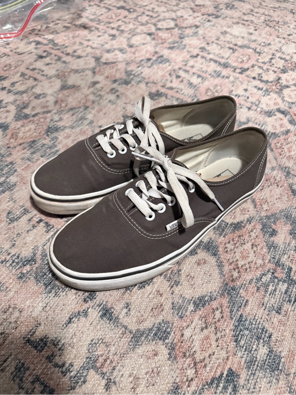 Vans authentic low sz 10 Turkish coffee brown